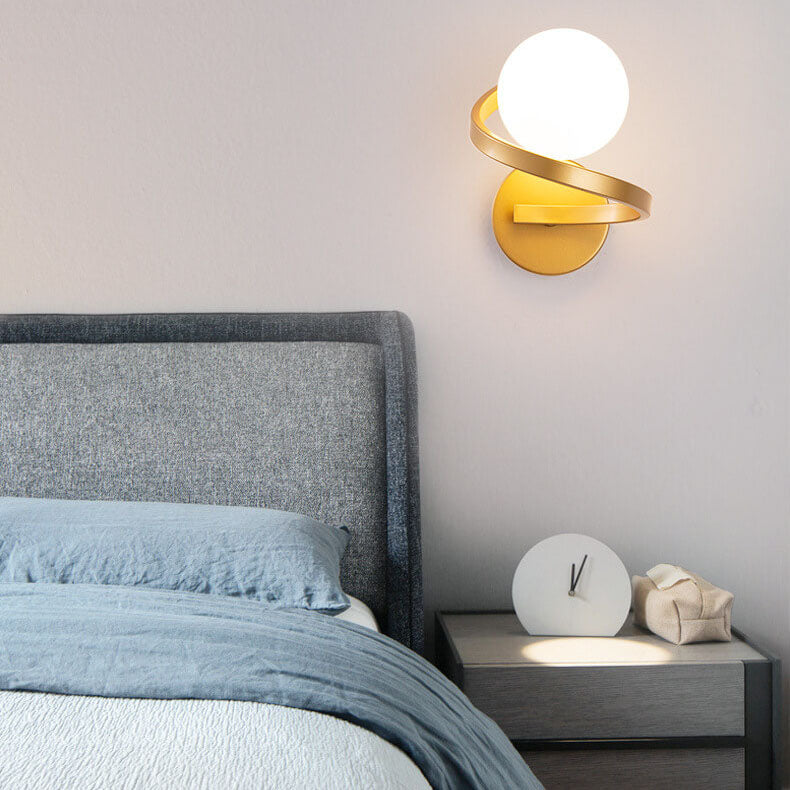 Astra Spiral Dual LED Wall Light