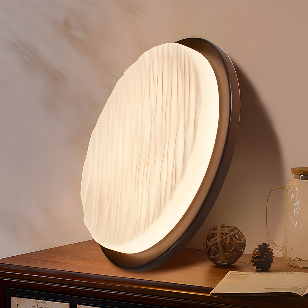 Art Deco LED Flush Mount Ceiling Light