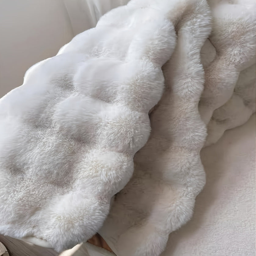 Cloud Comfort Round Bubble Rug