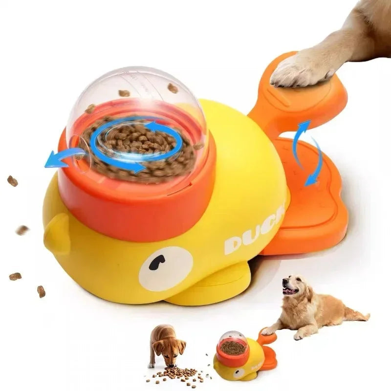 Duck Puzzle Feeder: Slow Down Mealtime, Engage Your Dog