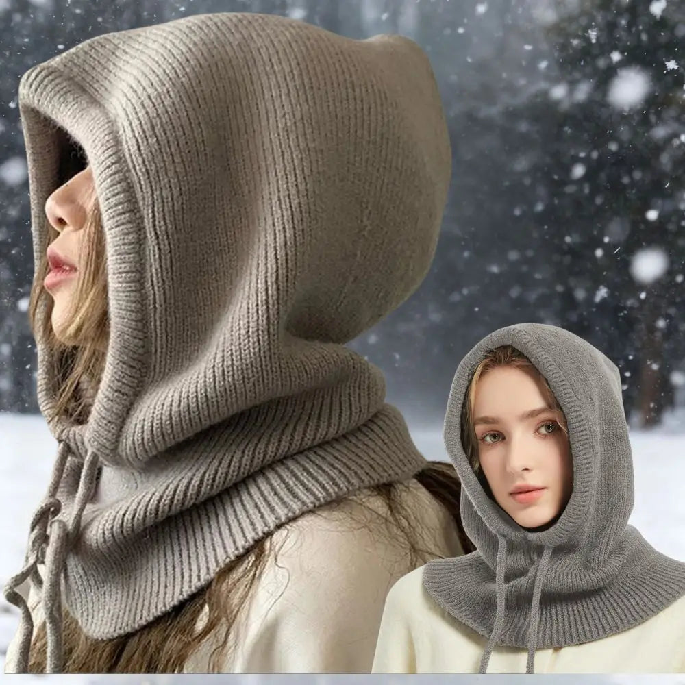 Knitted Hooded Balaclava: Premium Warmth for Face and Neck