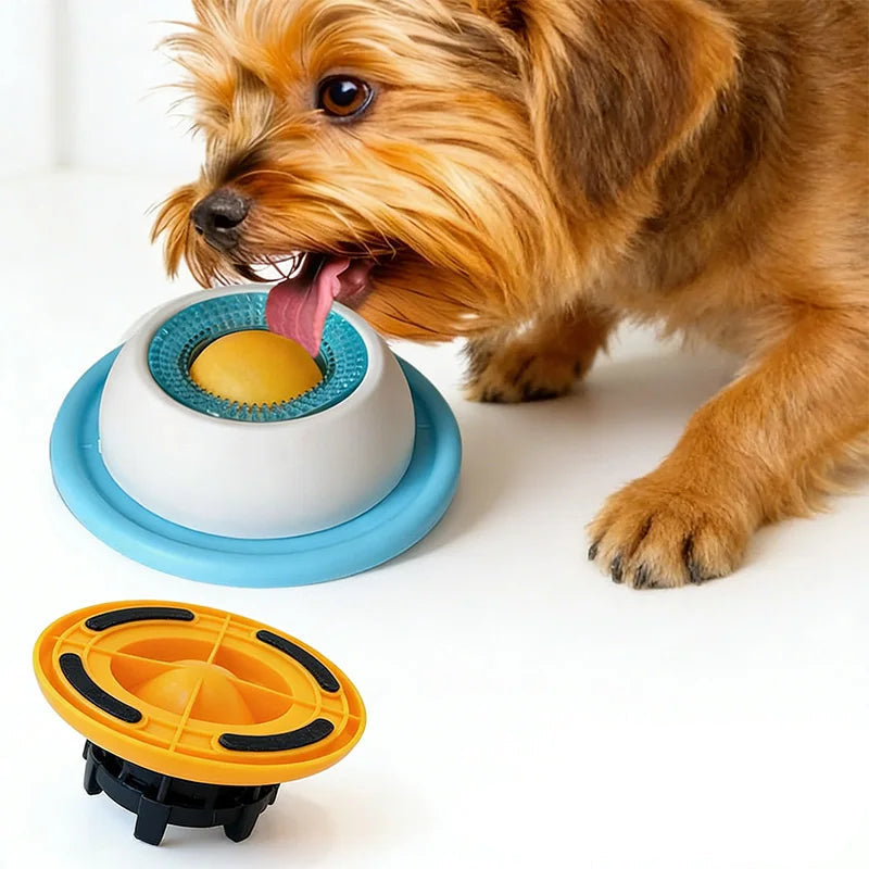 Slow Feeder Lick Mat for Cats and Dogs: Calmer, Healthier Mealtime