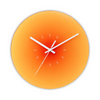 Sunset Glass Wall Clock