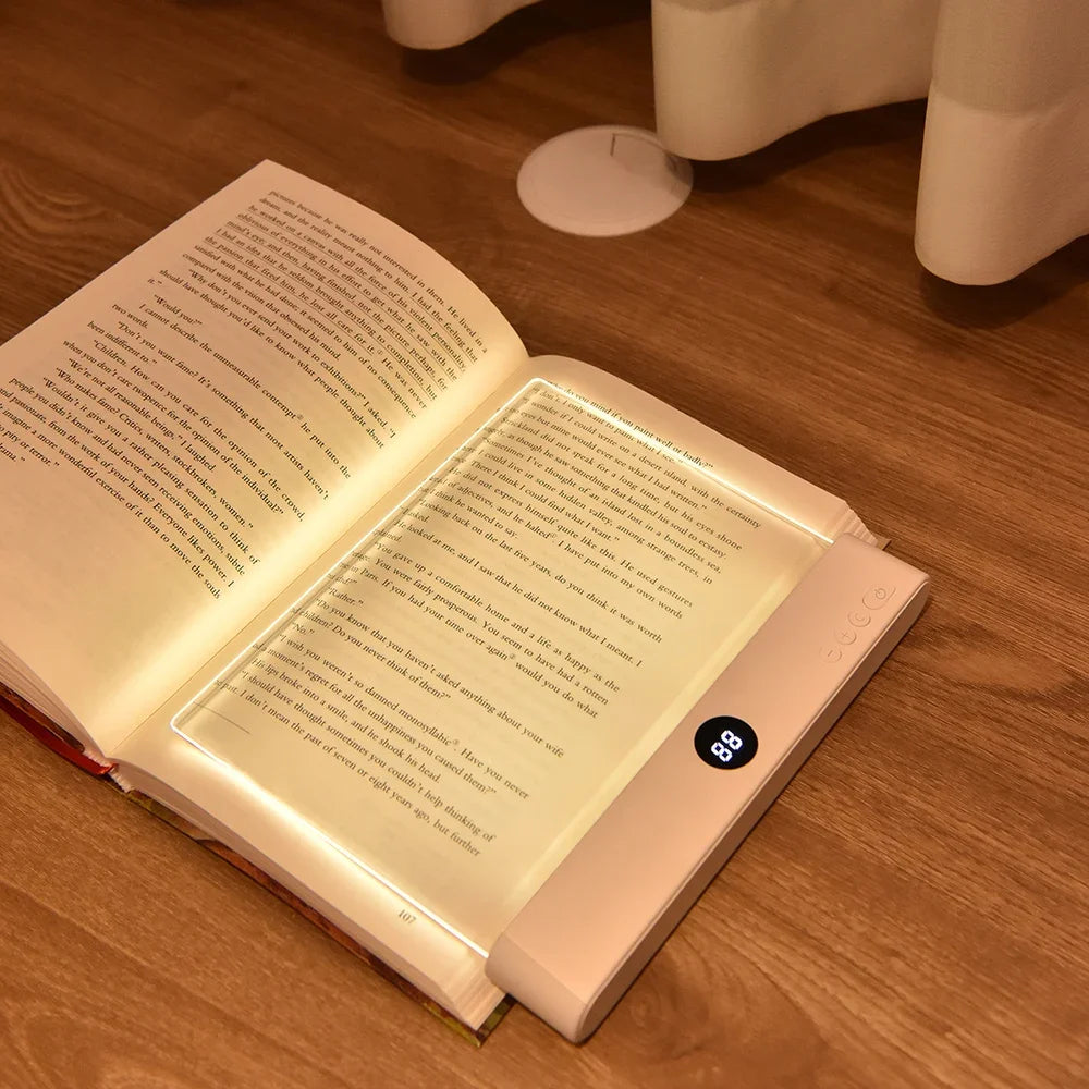 LED Flat Panel Reading Light: Gentle Glow for Nighttime Reading
