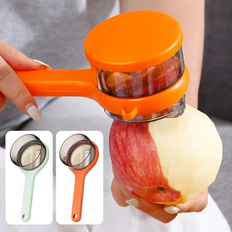 Vegetable Peeler with Built-In Storage: Cleaner, Easier Prep