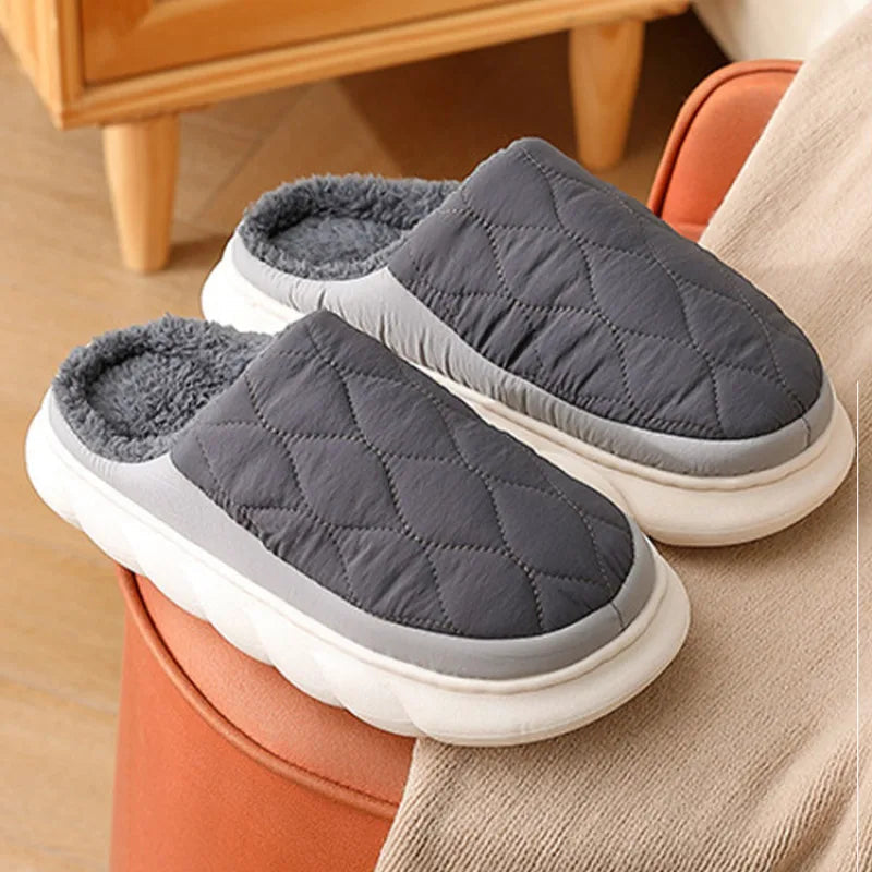 Waterproof Warm Winter Slippers for Men: Comfort Made to Last