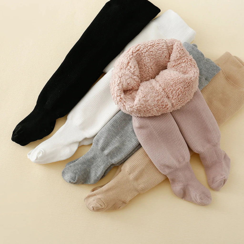 Kids Winter Fleece Lined Leggings: Warm From Head to Toe