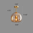 Nordic Glass Ball Ceiling Light
