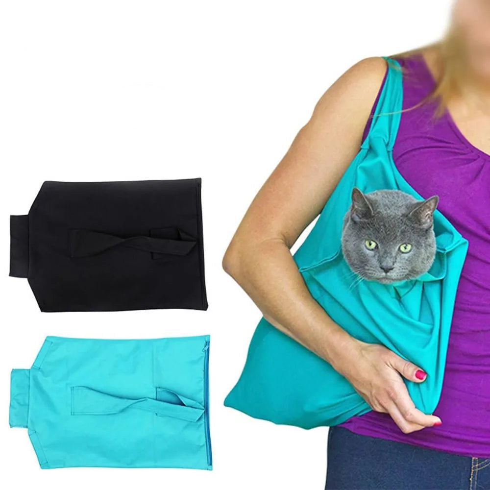 Travel Cat Carrier Pouch: Comfortable, Scratch-Resistant Transport
