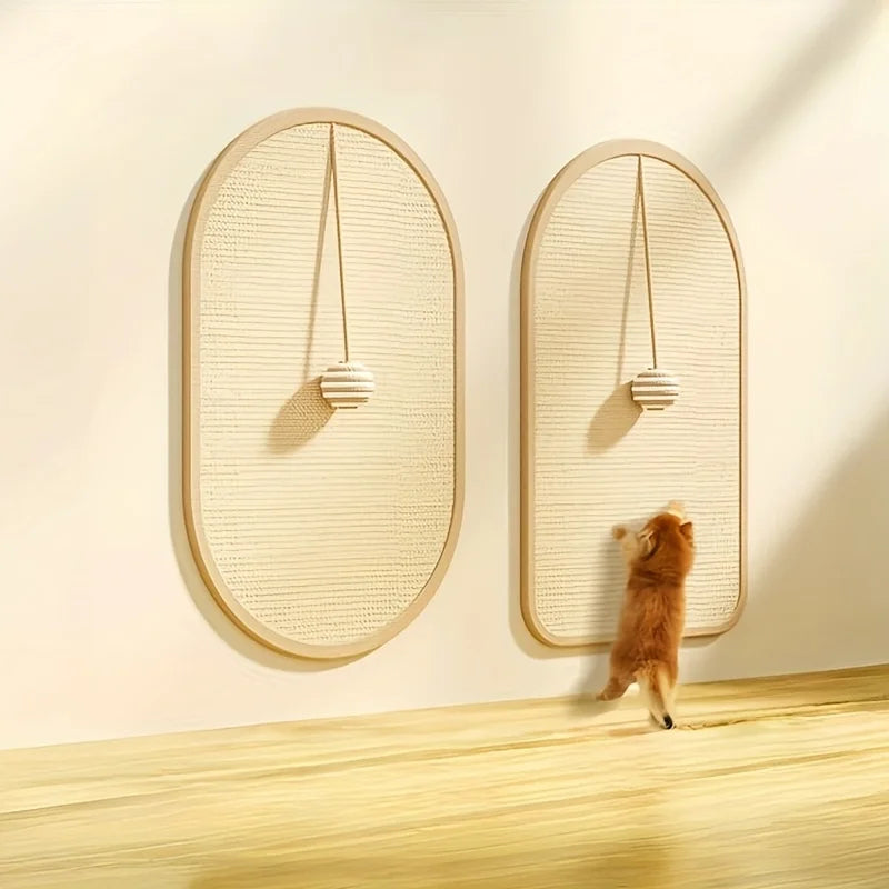 Wall Mounted Cat Scratch Pad: Protect Furniture, Keep Cats Engaged