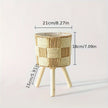 Bohemian Bamboo Flower Stand