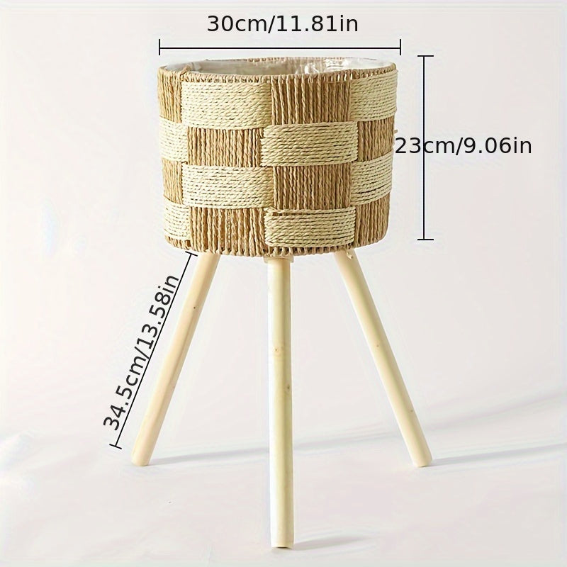 Bohemian Bamboo Flower Stand