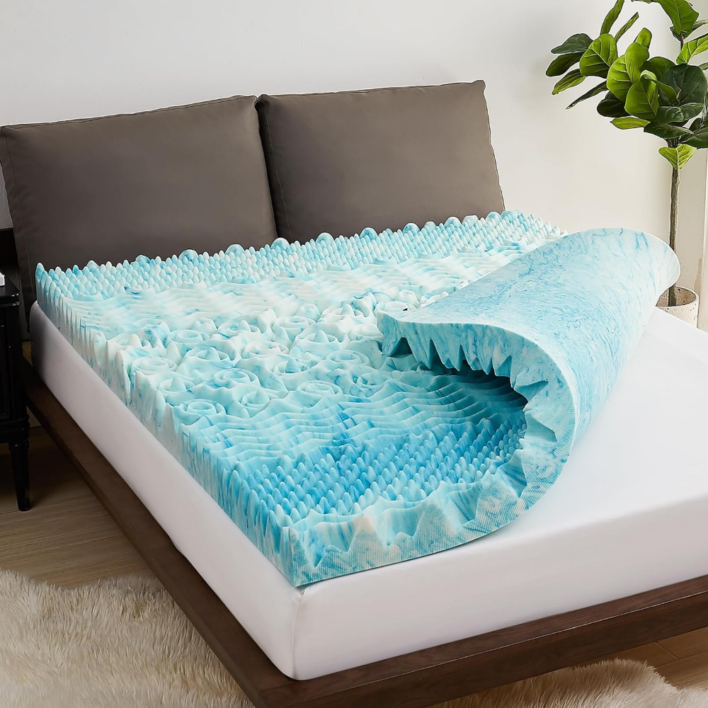 Cooling Egg Crate Mattress Topper: Softer Sleep, All Night Cool