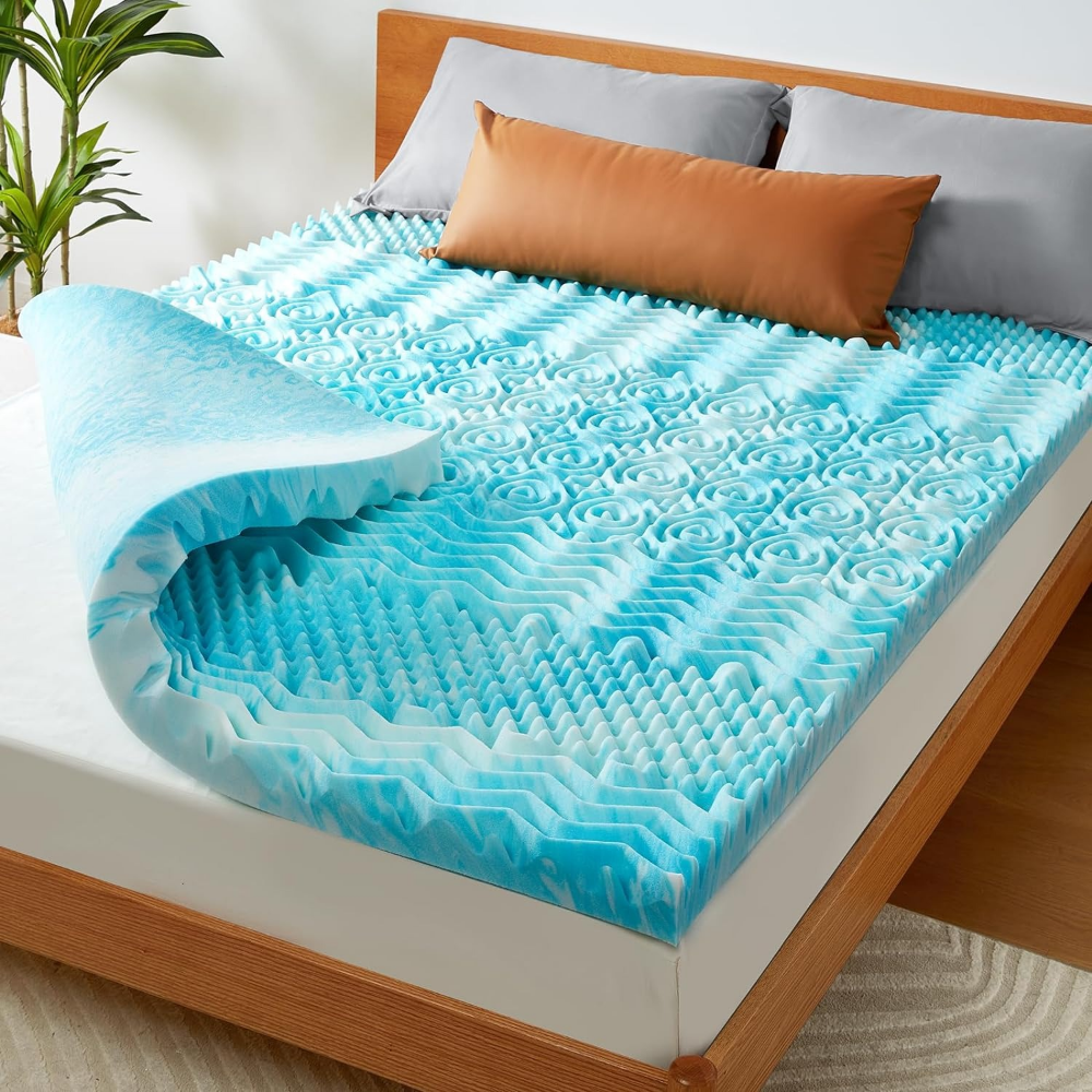 Cooling Egg Crate Mattress Topper: Softer Sleep, All Night Cool