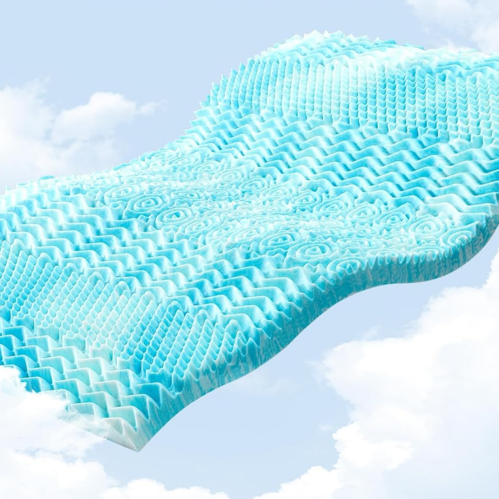 Cooling Egg Crate Mattress Topper: Softer Sleep, All Night Cool