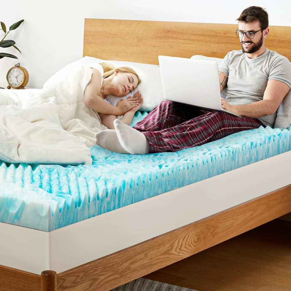 Cooling Egg Crate Mattress Topper: Softer Sleep, All Night Cool