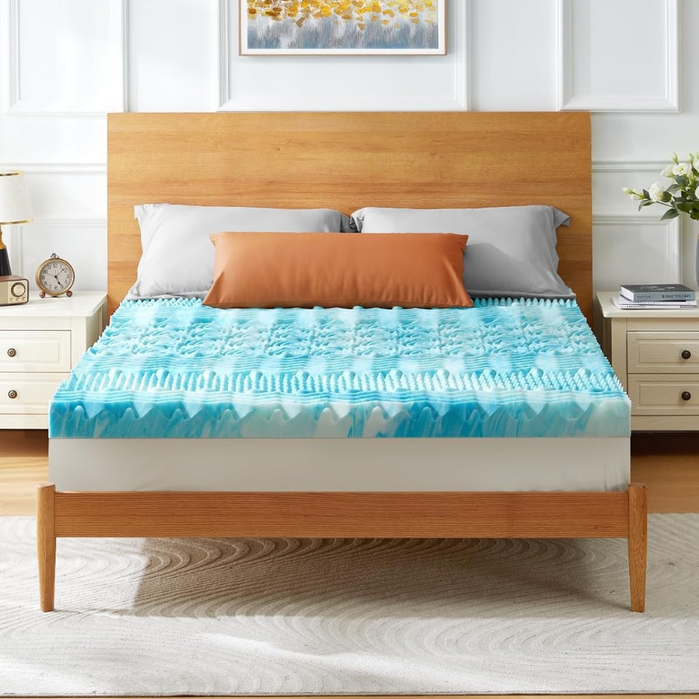 Cooling Egg Crate Mattress Topper: Softer Sleep, All Night Cool