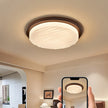 Art Deco LED Flush Mount Ceiling Light