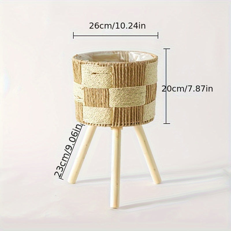 Bohemian Bamboo Flower Stand