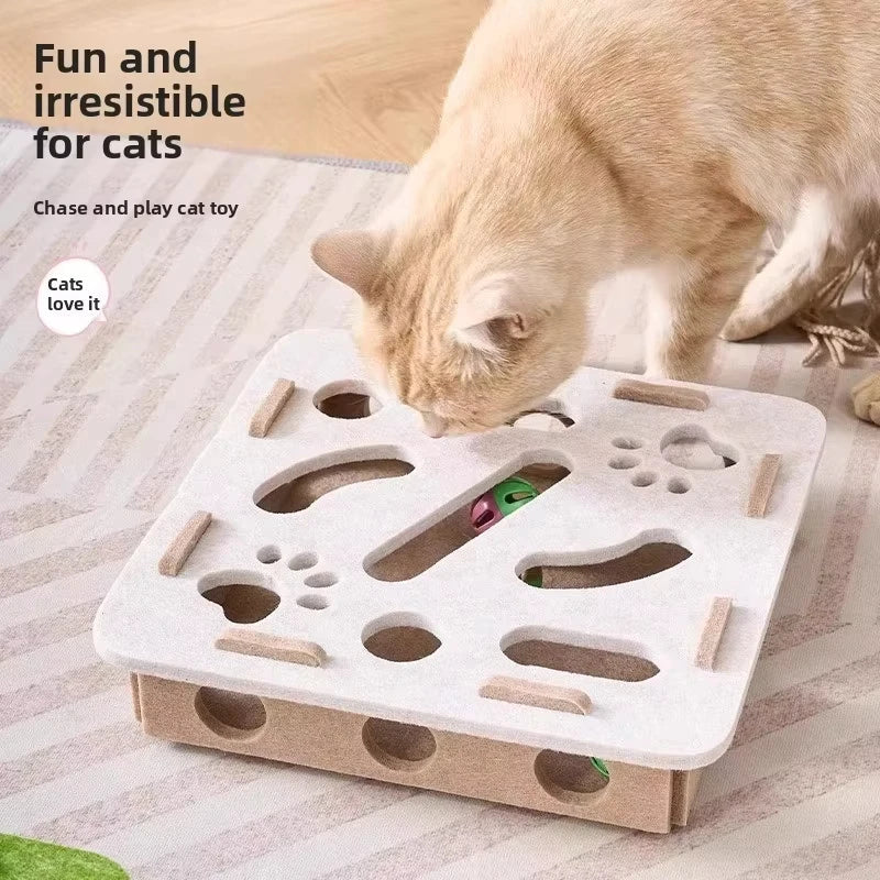 Cat Puzzle Toy Box: Unleash Natural Play Instincts