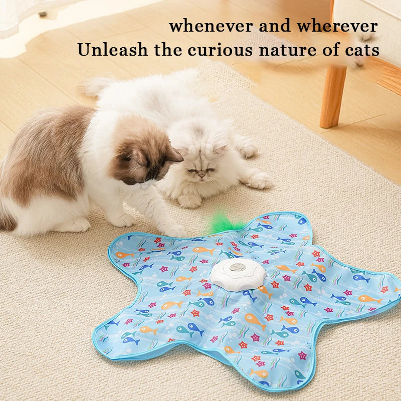 Automatic Hide and Seek Cat Toy: Endless Solo Playtime
