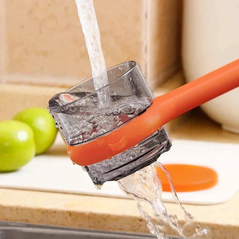 Vegetable Peeler with Built-In Storage: Cleaner, Easier Prep
