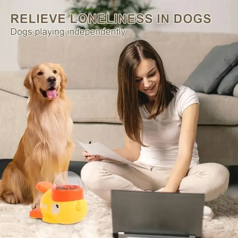 Duck Puzzle Feeder: Slow Down Mealtime, Engage Your Dog