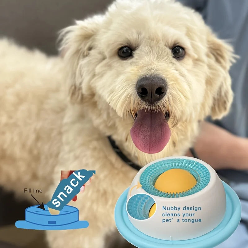 Slow Feeder Lick Mat for Cats and Dogs: Calmer, Healthier Mealtime