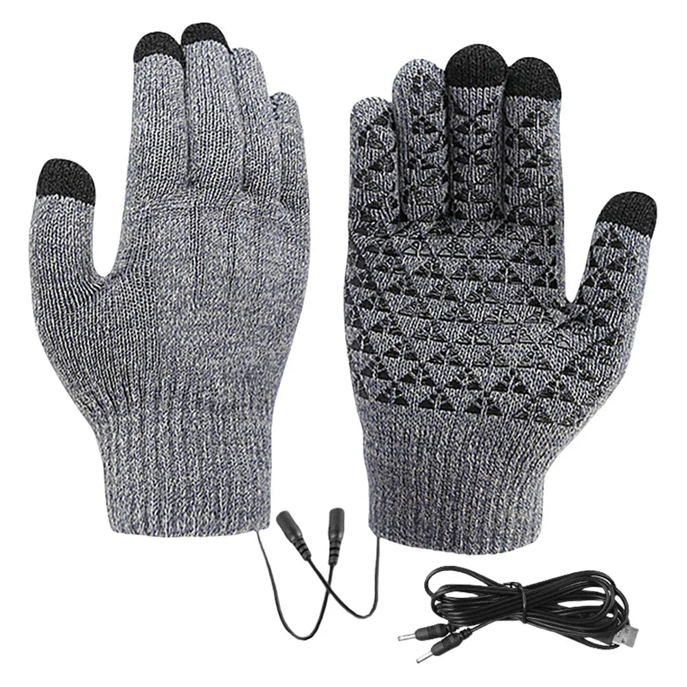 USB Touchscreen Heated Gloves: Stay Warm, Stay Connected