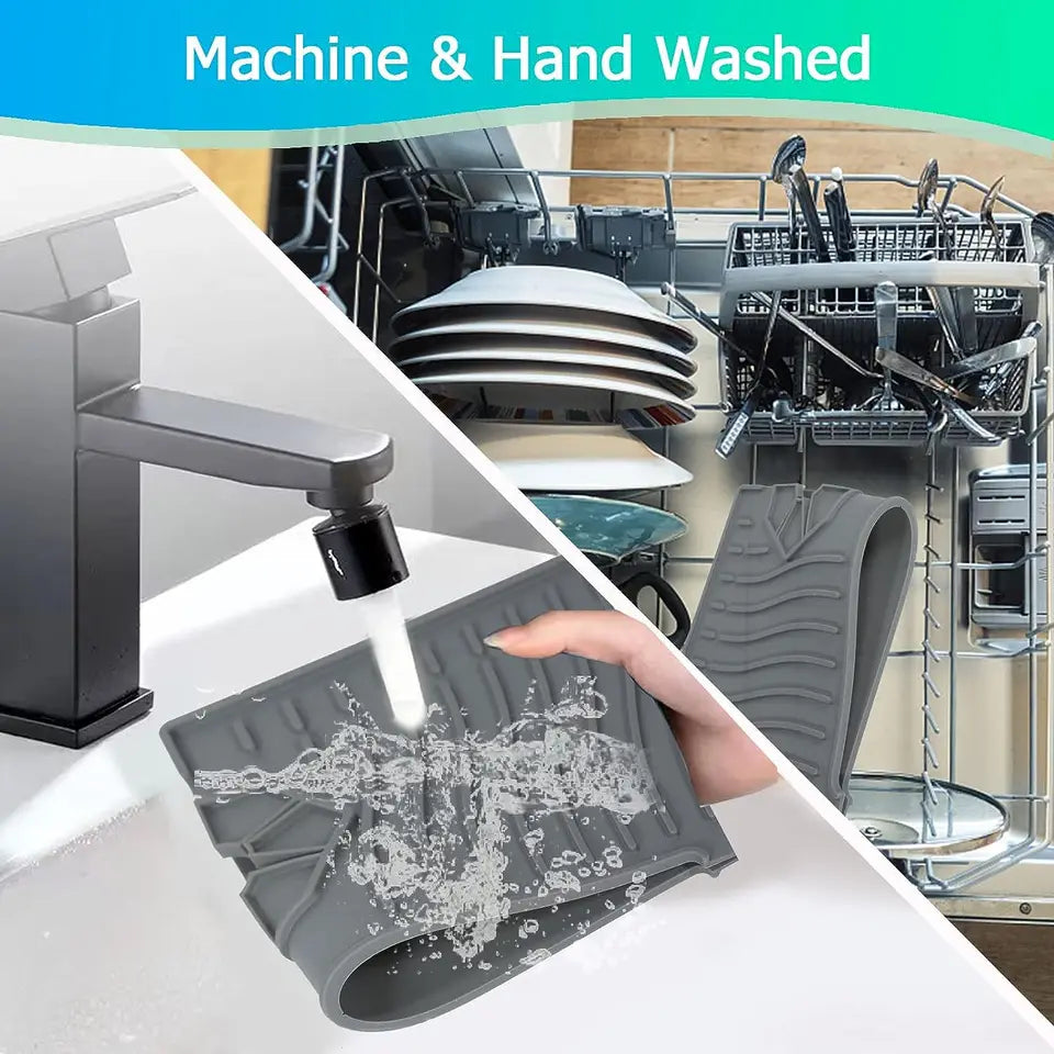 Silicone Sink Splash Guard: Keep Countertops Cleaner