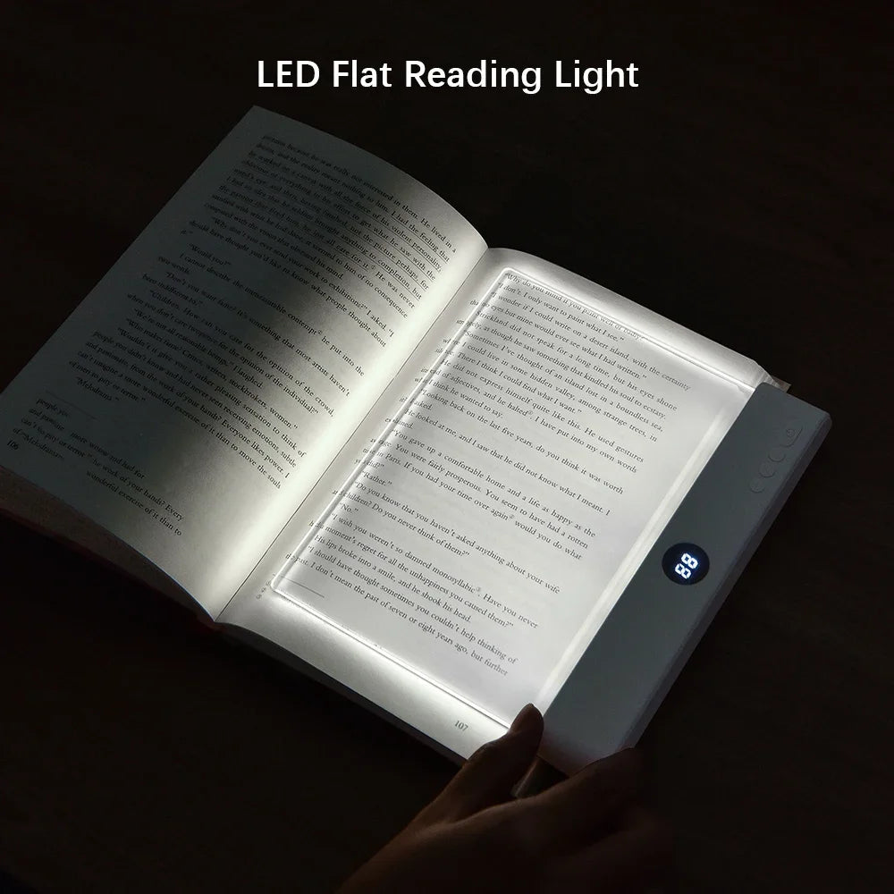 LED Flat Panel Reading Light: Gentle Glow for Nighttime Reading