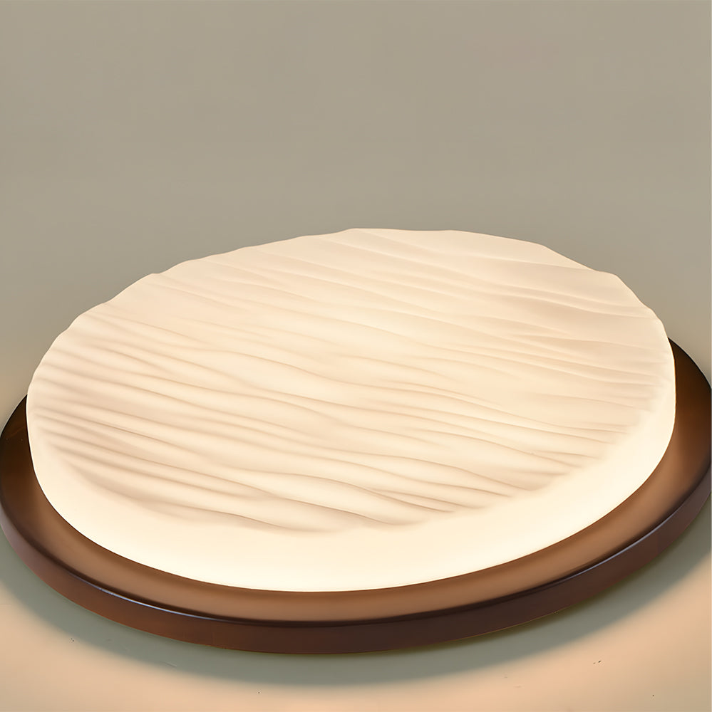 Art Deco LED Flush Mount Ceiling Light