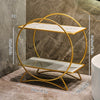 Double-Tiered Bathroom Organiser with Cat Ear Base