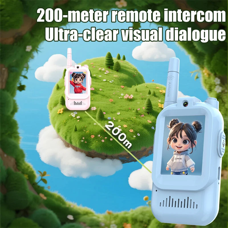 Kids Video Walkie Talkie 2-Pack: Screen Time They'll Love