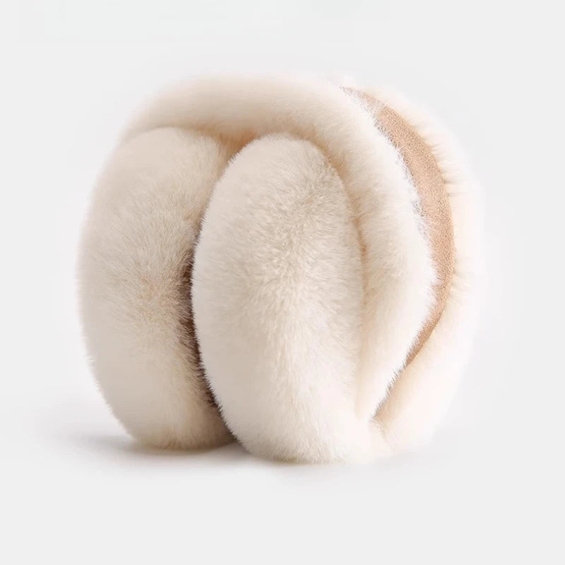 Plush Ear Muffs Winter Headband: Soft Protection from the Cold