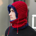 Winter Knit Balaclava with Scarf: Full Cold-Weather Coverage