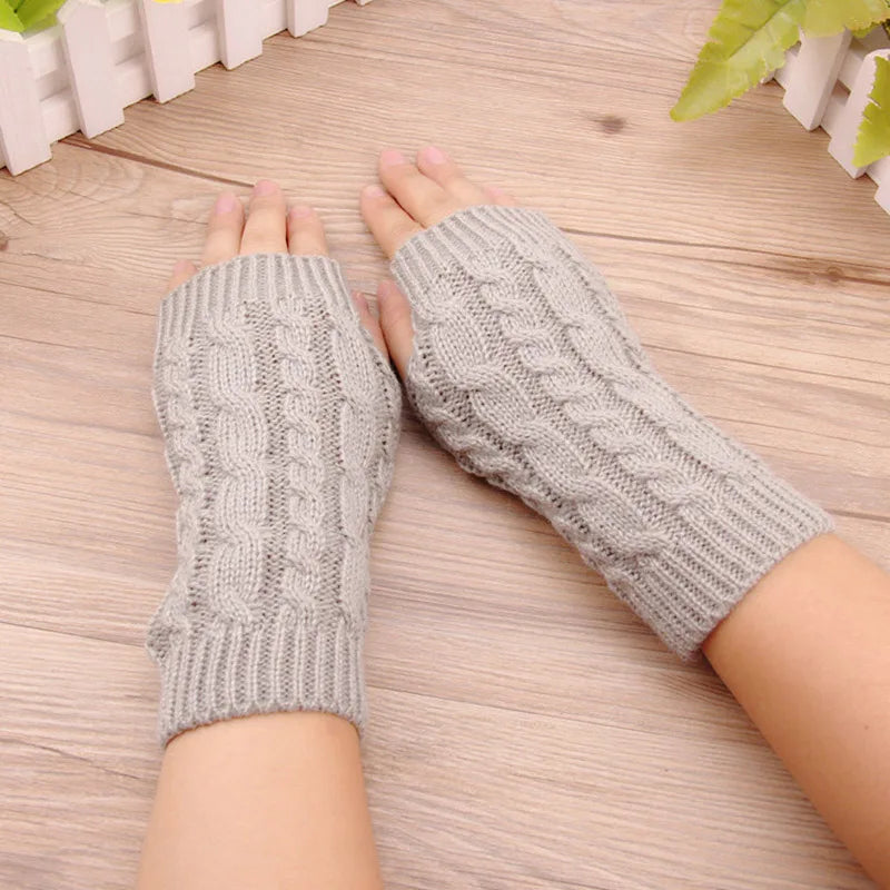 Knit Fingerless Gloves for Women: Warm and Stylish