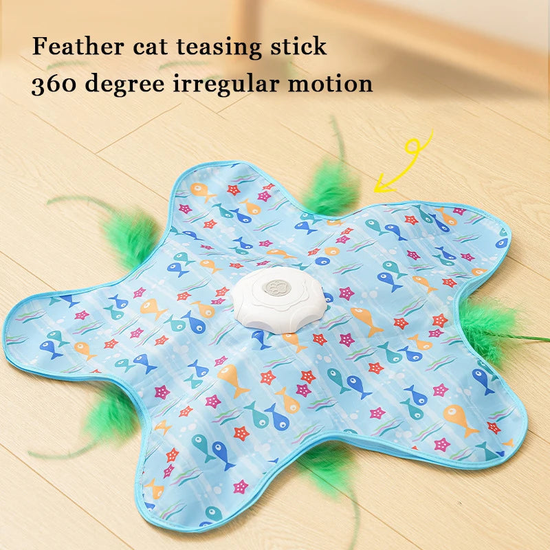 Automatic Hide and Seek Cat Toy: Endless Solo Playtime