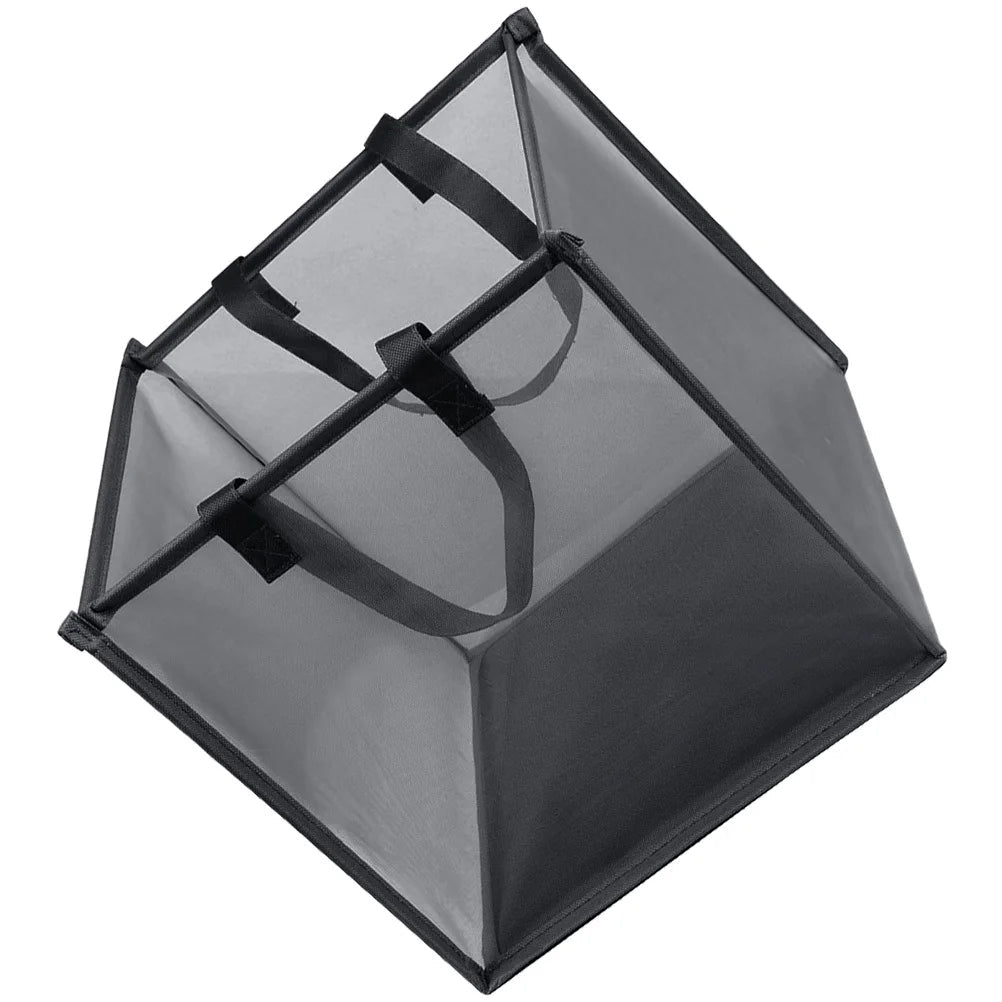 Foldable Mesh Laundry Hamper: Tidy Storage, Easy Fold-Away
