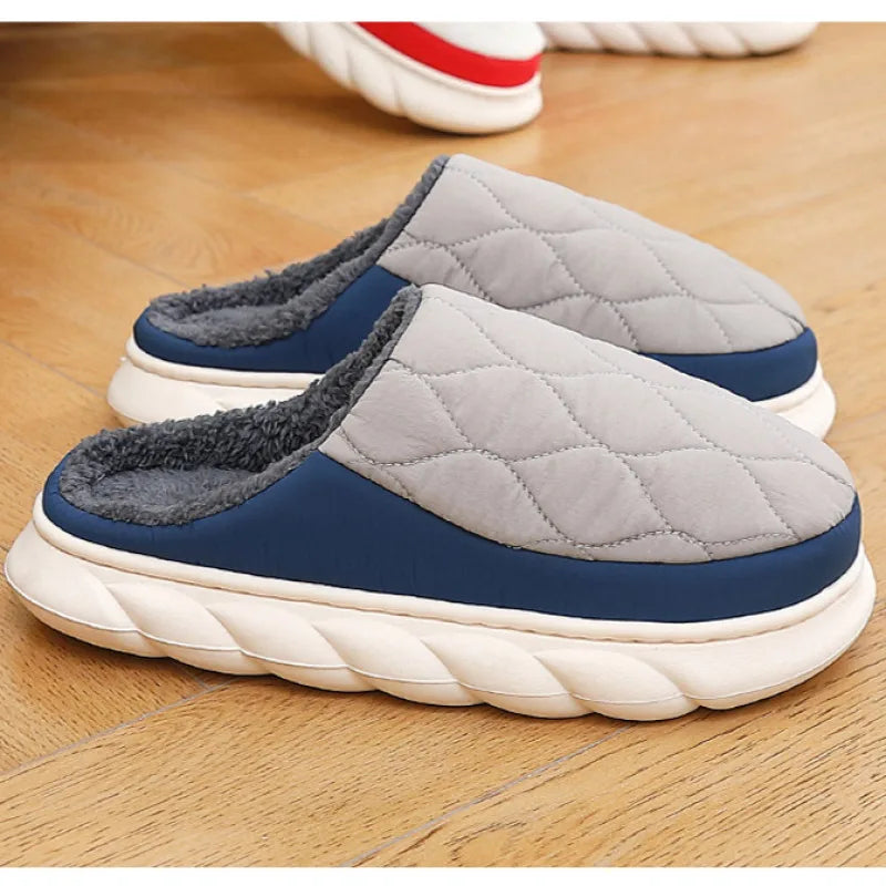 Waterproof Warm Winter Slippers for Men: Comfort Made to Last