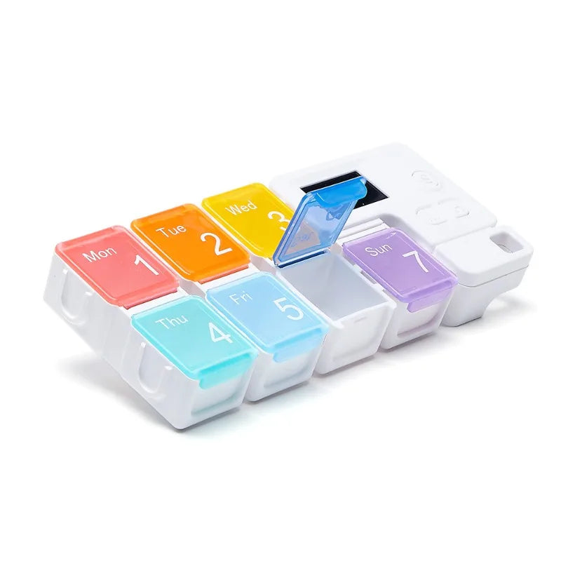 Electronic Weekly Pill Organizer: Never Miss a Dose