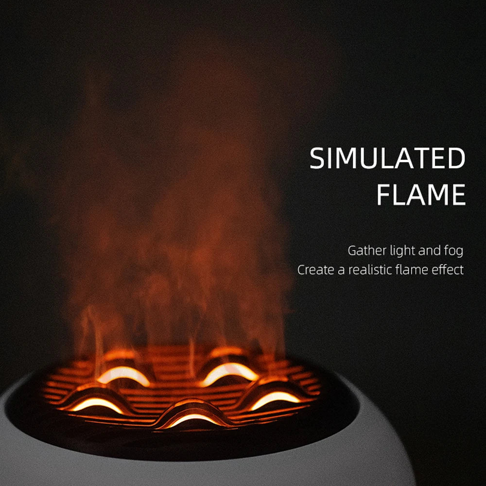 Jellyfish Flame Aroma Diffuser: Relaxing Scent, Mesmerizing Glow