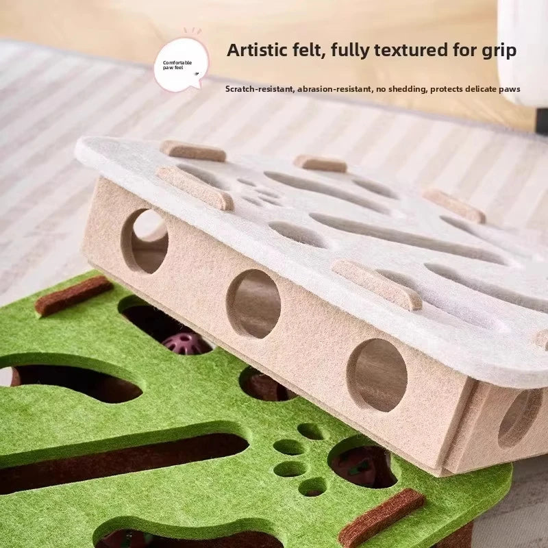 Cat Puzzle Toy Box: Unleash Natural Play Instincts