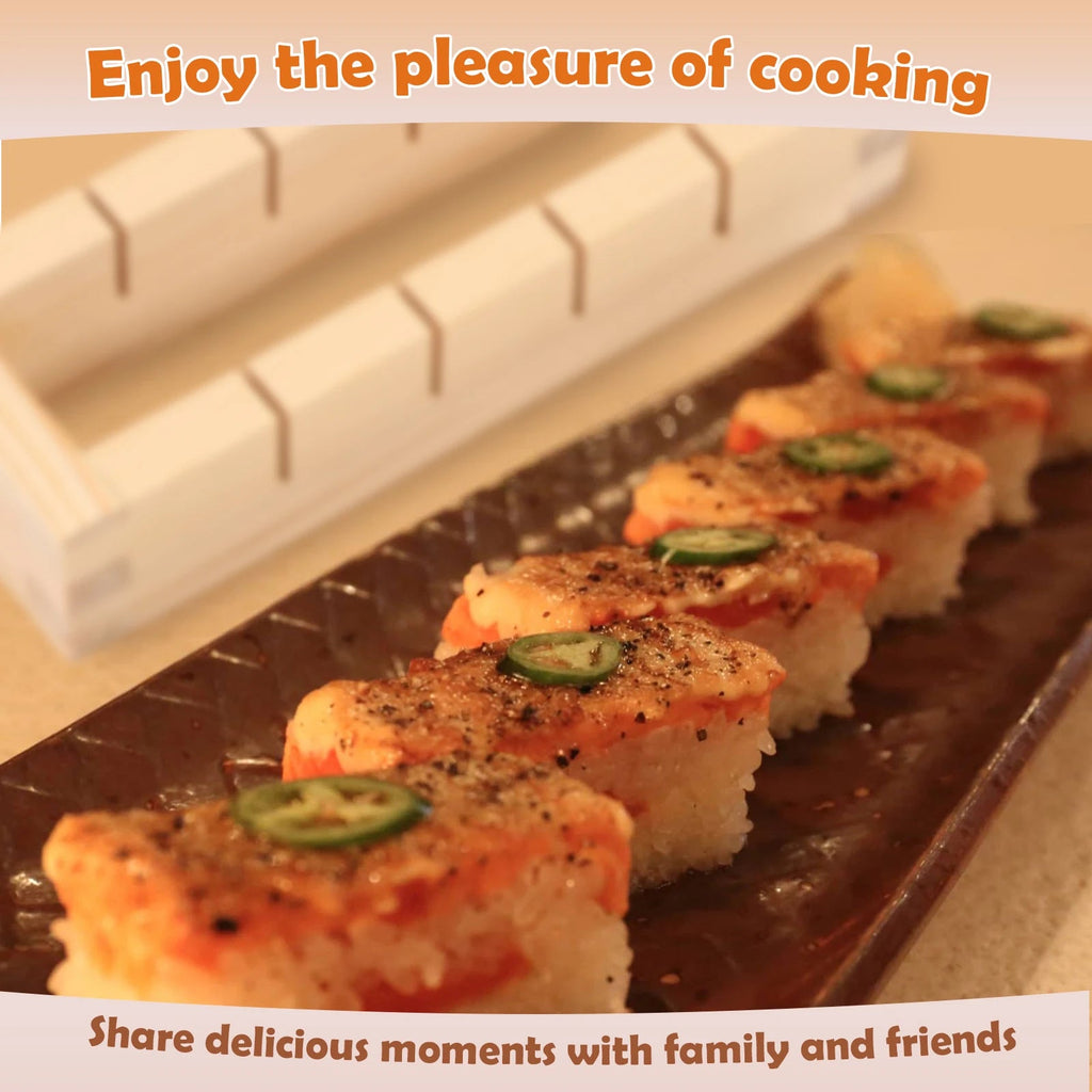 Wooden Sushi Maker Press Mold: Restaurant-Style Rolls at Home