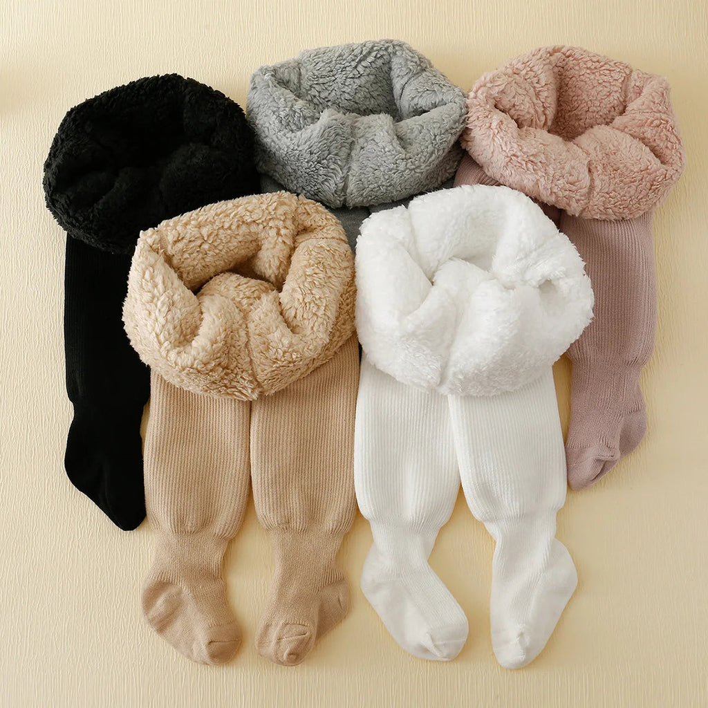 Kids Winter Fleece Lined Leggings: Warm From Head to Toe