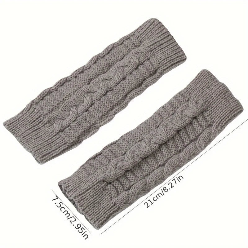 Knit Fingerless Gloves for Women: Warm and Stylish
