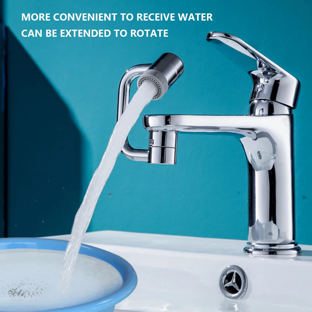 1080° Rotating Faucet Extender: Flexible Reach for Any Sink