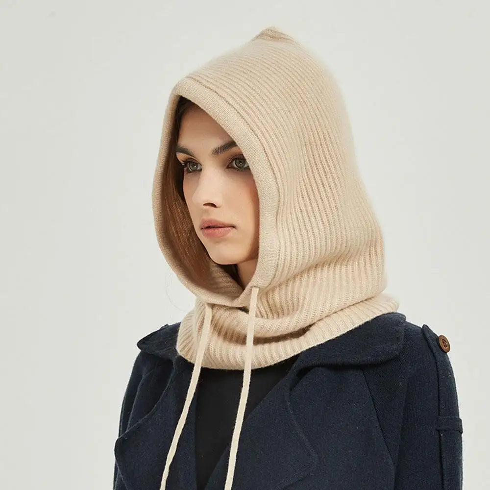 Knitted Hooded Balaclava: Premium Warmth for Face and Neck