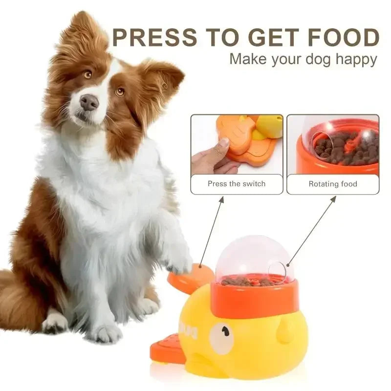 Duck Puzzle Feeder: Slow Down Mealtime, Engage Your Dog
