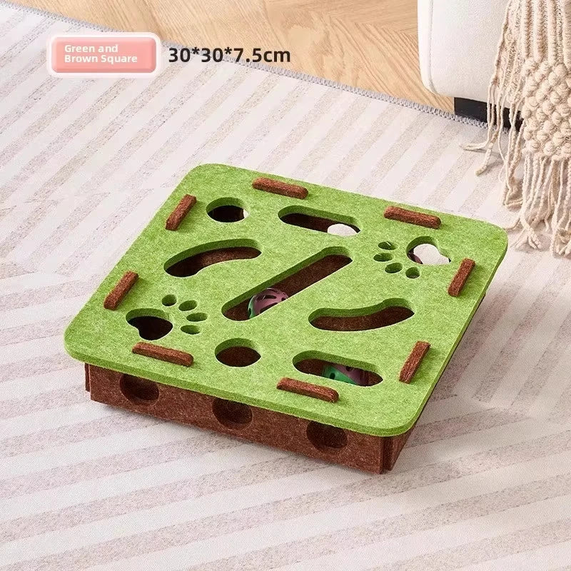Cat Puzzle Toy Box: Unleash Natural Play Instincts